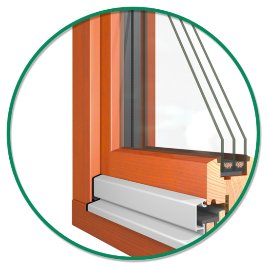 doppelte Grundierung EGE IV 90 Fenster